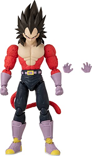 BANDAI – Dragon Ball Super – Dragon Star Figur 17 cm – Super Saiyan 4 Vegeta – 36193 von BANDAI