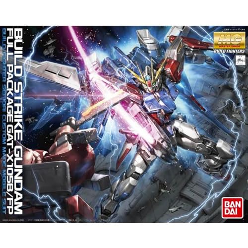 BANDAI Build Strike Gundam Full Package Gundam Build Fighters MG 1/100 Modellbausatz von BANDAI