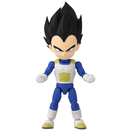 BANDAI - Dragon Ball Daima Kid Vegeta - Figur Dragon Star 17 cm - Kid Vegeta Figur mit Zubehör - Offizielle Dragon Ball Lizenz - Bewegliche Mini-Vegeta-Figur - Spielzeug ab 4 Jahren - 40736 von BANDAI