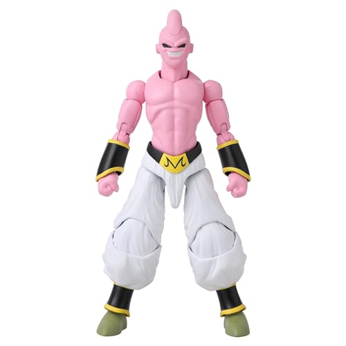 BANDAI - Dragon Ball Super Dragon Stars Actionfigur Majin Buu Aku 17 cm - 40729 Mehrfarbig - bewegliche Sammelfigur zum Nachspielen beeindruckender Zusammenstöße von BANDAI