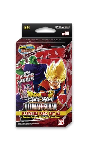 BANDAI | Dragon Ball Super CG: Premium Pack Set 08 (PP08) | Kartenspiel | ab 6 Jahren | 2 Spieler | 10 Minuten Spieldauer von BANDAI