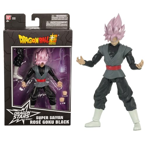 BANDAI – Dragon Ball Super – Dragon Star Figur 17 cm – Super Saiyan Rosé Goku Black – 35866 von BANDAI