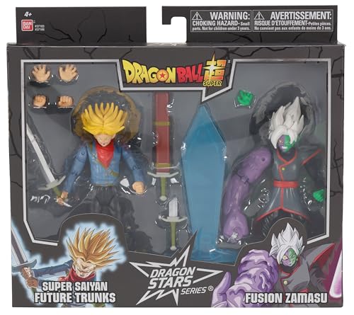 BANDAI - Dragon Ball Super – Dragon Stars Figur 17 cm - Battle Pack – Future Trunks vs Zamasu - 37166 von BANDAI