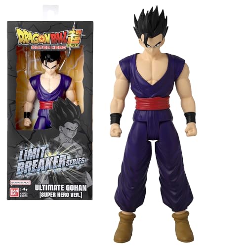 BANDAI - Dragon Ball Super - Riesenlimitbrecherfigur - Ultimate Gohan - Offizielle Dragon Ball Lizenz - Große gelenkige Ultimate Gohan Figur - Spielzeug für Kinder ab 4 Jahren - 36756 von BANDAI