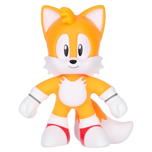 BANDAI Heroes de GOO JIT Zu Actionfigur, Universum Sonic The Hedgehog, Figur Tails Stretch und Stretch, Mehrfarbig, CO42749 von BANDAI