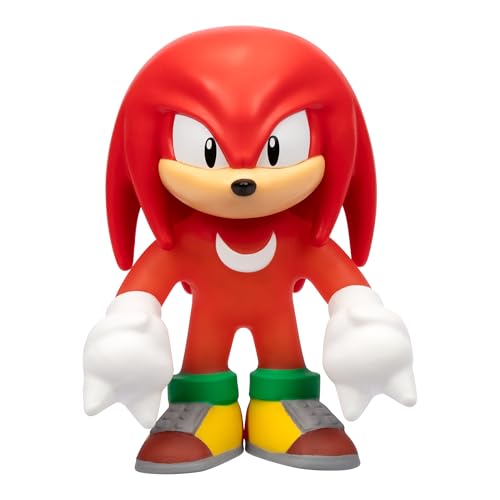 BANDAI Heroes de GOO JIT Zu Actionfigur, Universum Sonic The Hedgehog, Knucle-Figur und Dehnung, Mehrfarbig, CO42747 von BANDAI