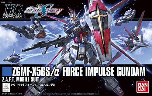 Bandai Hobby HGCE 1/144 Force Impulse Gundam Seed Destiny Gundam Revive Modellbausatz, Mehrfarbig, 20,3 cm (BAS5059241) von BANDAI SPIRITS