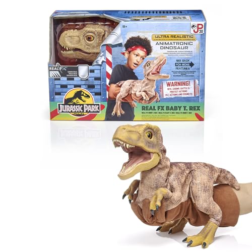 BANDAI Mega T-Rex Real FX Dinosaurier Hyper - Realistischer Dinosaurier Animatronic Auffällige realistische Bewegungen und echte Sounds - WS01035 von BANDAI