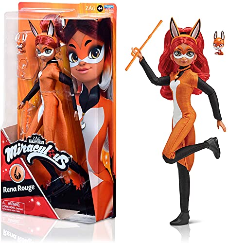 Bandai - Miraculous Ladybug - Ankleidepuppe 26 cm - Rena Rouge - P50004 von Bandai