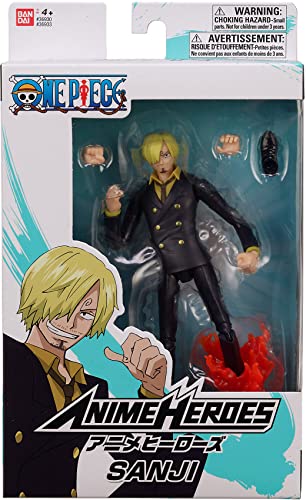 BANDAI – Anime Heroes – One Piece – Anime Heroes Figur 17 cm – Sanji – 36933 von BANDAI