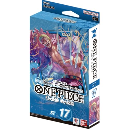 BANDAI One Piece Card Game: Blue Donquixote Doflamingo ST17 Starter Deck - EN von BANDAI