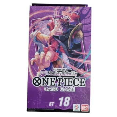 BANDAI One Piece Card Game: Purple Monkey.D.Luffy ST18 Starter Deck - EN von BANDAI