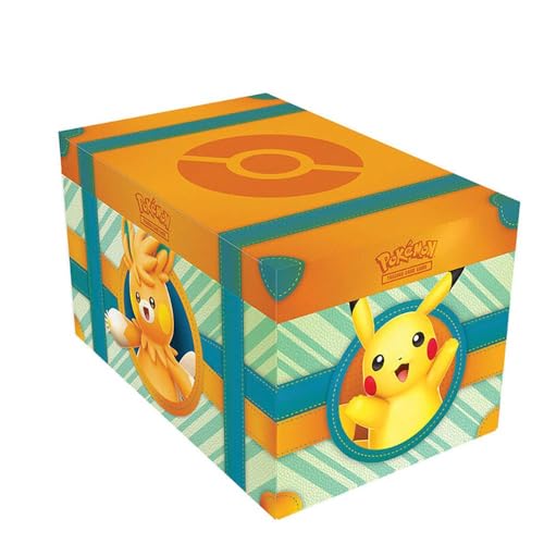 Bandai Pokémon-Sammelkartenspiel: Schatztruhe (Spanisch), das optimale Geschenk für jeden Pokémon-Fan, Exklusives Duell-Ready-Kartenspiel, PC50467, Mehrfarbig Bandai Pokémon-Sammelkartenspiel: Schatztruhe (Spanisch), das optimale Geschenk für jeden Pokémon-Fan, Exklusives Duell-Ready-Kartenspiel, PC50467, Mehrfarbig von BANDAI
