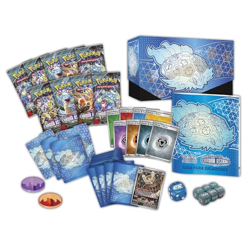 BANDAI PC50553 Pokémon-Sammelkartenspiel: SV07 Elite Trainer Box, mehrfarbig, Sammelkarten für Anime-Liebhaber, spanische Version von BANDAI