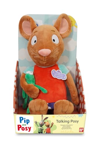 BANDAI Pip and Posy Talking Feature Plüsch Posy mit Froggy - Großer sprechender Teddy - Stofftier mit Geräuschen - Großes Kuscheltier mit TV-Show Sätzen BANDAI Pip and Posy Talking Feature Plüsch Posy mit Froggy - Großer sprechender Teddy - Stofftier mit Geräuschen - Großes Kuscheltier mit TV-Show Sätzen von BANDAI