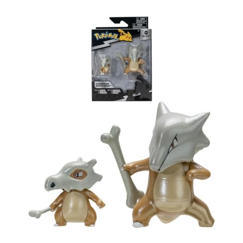 Bandai - Pokémon JW2774 Evolutionspaket Osselait & Ossatueur Figur 5 cm + Figur Ossatueur 10 cm von Bandai