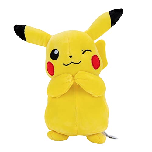 BANDAI - Pokémon – Plüschtier Pikachu – Plüschtier 20 cm – sehr weich – JW95245 von BANDAI