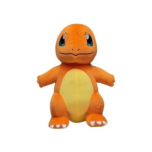 Bandai - Pokémon – Plüschtier Salamateche (Charmander) – Plüschtier 30 cm weich – JW0060 von BANDAI