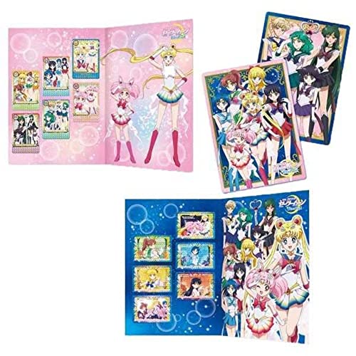 BANDAI Sailor Moon Eternal Premium Carddass Collection Set, Kartenspiel, ab 6 Jahren, für 2 Spieler, 10 Minuten Spieldauer von BANDAI