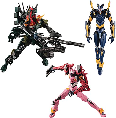 BANDAI Shokugan Eva Frame 03 Eva Frame (Box of 4), Shokugan Eva Frame von BANDAI