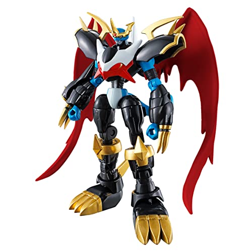 BANDAI Shokugan Shodo Digimon Imperialdramon Anime-Figur, 10 cm hoch, Imperialdramon Digimon Spielzeug mit 2 Transformationsmodi, Shodo Digimon Actionfiguren, inspiriert von der Digimon Anime-Serie von BANDAI