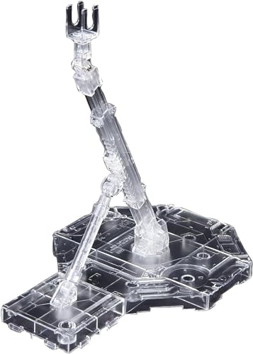 Bandai MK57417 Clear Action Base1 Display Stand 1/100 Präsentationsständer Zubehör, Keine, Small von BANDAI SPIRITS