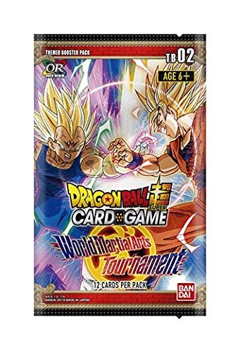 BANDAI Super Card Game Themed Booster Display 2 World Martial Arts Tournament (24 Packs) - EN BCLDBBO1046 von BANDAI