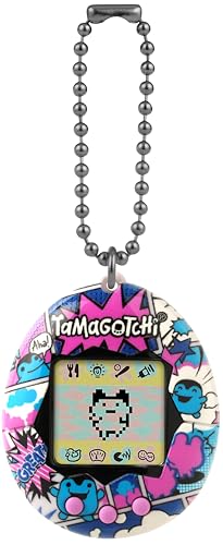 TAMAGOTCHI Bandai Virtuelles Haustier Original Ginjirotchi Comic Book, Mehrfarbig 42982, elektronisches Spielzeug für Kinder ab 8 Jahren, kehrt Ihr Lieblings-elektronisches Haustier mit Anderen von TAMAGOTCHI