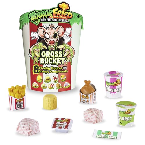 BANDAI Terror Fried Super Cube, Wenn das Müll schlecht Wird, entdecken Sie die 9 ekligen Verbindungen auf Ihrem Menü und die 8 Sammelfiguren im Inneren, Mehrfarbig, CO08095 BANDAI Terror Fried Super Cube, Wenn das Müll schlecht Wird, entdecken Sie die 9 ekligen Verbindungen auf Ihrem Menü und die 8 Sammelfiguren im Inneren, Mehrfarbig, CO08095 von BANDAI