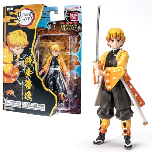 BANDAI - Ultimate Legends HD - Actionfigur Demon Slayer 12 cm - Zenitsu Agatsuma - Offizielle Demon Slayer Lizenz - Gelenkige Zenitsu Figur - Spielzeug für Kinder ab 4 Jahren - VE88962 von BANDAI