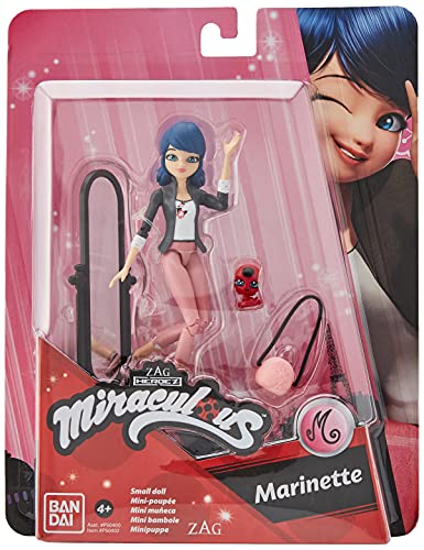 BANDAI - Figur - Miraculous Ladybug - Mini Puppe - 12cm - (8 verschiedene Figuren - einzeln verpackt) - P50400 von BANDAI