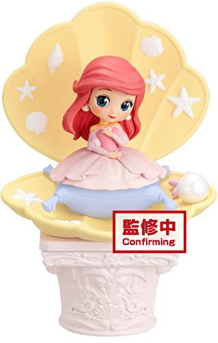 BanPresto – Q Posket Stories – Disney-Figuren – rosa Kleid Stil Arielle (Version B) Statue von BANDAI