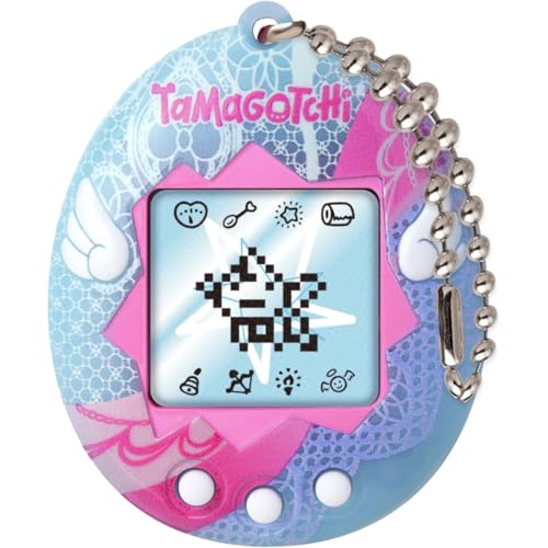 Bandai - Tamagotchi - Original Tamagotchi - Angel Lace - Elektronisches virtuelles Haustier mit Farbbildschirm - Interaktives Haustierspielzeug - Engelschnürung - Spielzeug Kinder ab 8 Jahren - 46161 Bandai - Tamagotchi - Original Tamagotchi - Angel Lace - Elektronisches virtuelles Haustier mit Farbbildschirm - Interaktives Haustierspielzeug - Engelschnürung - Spielzeug Kinder ab 8 Jahren - 46161 von BANDAI