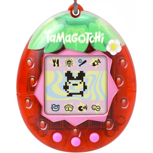 Bandai - Tamagotchi - Original Tamagotchi - Fresh Strawberry - Elektronisches virtuelles Haustier - Interaktives Haustierspielzeug - Erdbeermotiv - Spielzeug für Kinder ab 8 Jahren - 42998 Bandai - Tamagotchi - Original Tamagotchi - Fresh Strawberry - Elektronisches virtuelles Haustier - Interaktives Haustierspielzeug - Erdbeermotiv - Spielzeug für Kinder ab 8 Jahren - 42998 von BANDAI