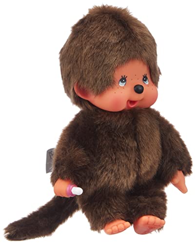 BANDAI - Monchhichi - Kuscheltier Monchhichi Original - Ikonisches Affenkuscheltier der 80er Jahre, Superweiches Kuscheltier 20 cm für Kinder - Spielzeug für Kinder ab 2 Jahren - 84637 von BANDAI