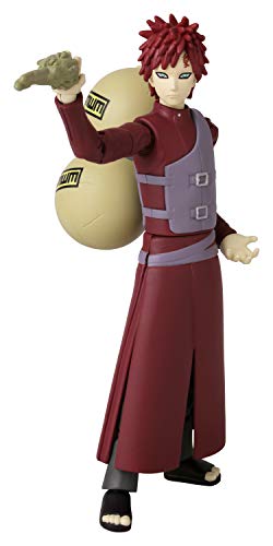 Bandai – Anime Heroes – Naruto Shippuden – Anime Heroes Figur 17 cm – Gaara – Offizielle Lizenz - Gelenkfigur Gaara - 36906 von BANDAI