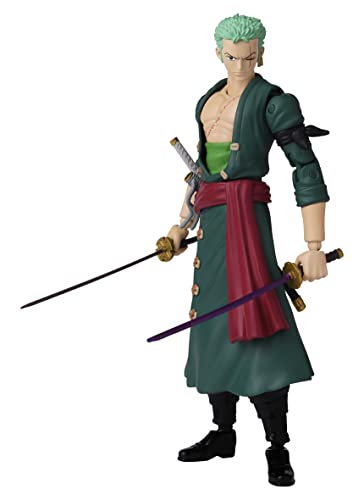 BANDAI – Anime Heroes – One Piece – Anime Heroes Figur 17 cm – Lorenor Zorro – 36932 von BANDAI