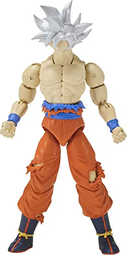 BANDAI - Dragon Ball Super - Figurine Dragon Stars 17 cm - Goku Ultra Instinct - Offizielle Dragon Ball Lizenz - Gelenkige Goku-Figur - Spielzeug für Kinder ab 4 Jahren - 35994J von BANDAI