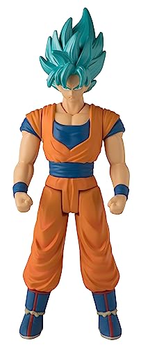 Bandai - Dragon Ball Super - Riesenfigur Limit Breaker 30 cm - Super Saiyan Goku Blue – Offizielle Lizenz - Große Gelenkfigur Goku - 36731 von Dragon Ball Z