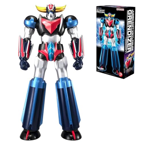 Bandai Goldorak – Grendizer U – Sammlerfigur – große Figur 64 cm – Soft Vinyl – Sammelfigur Goldorak – Figur Roboter mit Gelenken, Kollektion Teenager für Erwachsene ab 15 Jahren – TF36233 von BANDAI