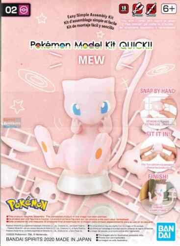 Bandai Hobby – Pokémon – Figur mit Gelenken, zum Bauen, 8 cm – Charakter Mew von BANDAI