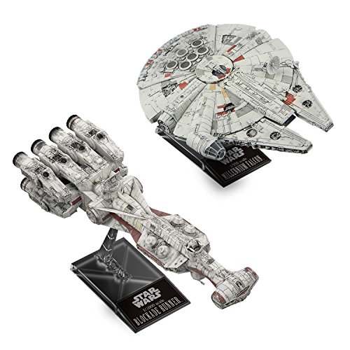 Bandai Hobby Star Wars Blockade Runner 1/1000 & Millennium Falcon 1/350 "Star Wars von BANDAI SPIRITS