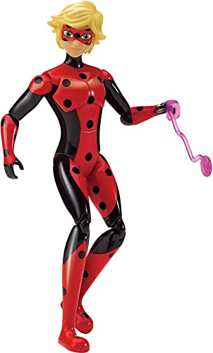 BANDAI Miraculous Ladybug – Besonders bewegliche Figur 15 cm – Mister Bug – 39760 von BANDAI