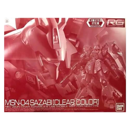 Bandai RG 1/144 MSN-04 Sazabi Modellbausatz von BANDAI