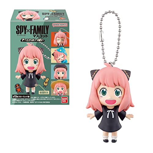 BANDAI Shokugan - Spy x Family Mascot (Box of 10), Shokugan Mascot von BANDAI