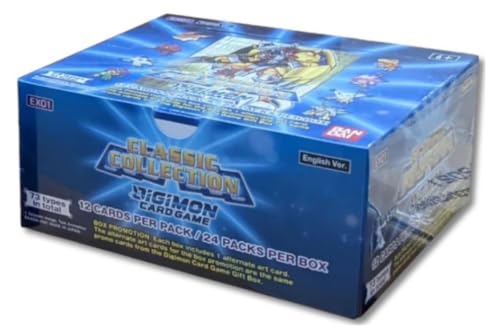 Bandai TCG Digimon Card Game - Classic Collection EX-01 Booster Display (24 Packs) - EN von BANDAI