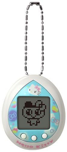 Bandai - Tamagotchi Nano - Hello Kitty Blaue Version - Interaktives Tamagotchi-Tier - Kleines Nano-Format - Virtuelles Haustier zum Aufziehen Hello Kitty-Lizenz - Kinderspielzeug ab 8 Jahren -NT90167 von TAMAGOTCHI