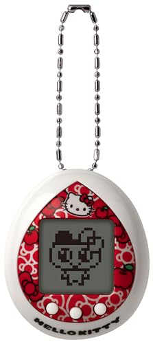 Bandai - Tamagotchi Nano - Hello Kitty Rote Version - Interaktives Tamagotchi-Tier - Kleines Nano-Format - Virtuelles Haustier zum Aufziehen - Hello Kitty-Lizenz - Kinderspielzeug ab 8 Jahren -NT90166 von BANDAI