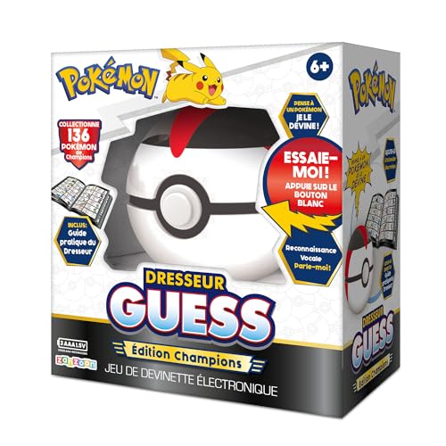 Bandai ZZ23131 Pokemon Guess Trainer Edition Champions, einfarbig, one Size von BANDAI