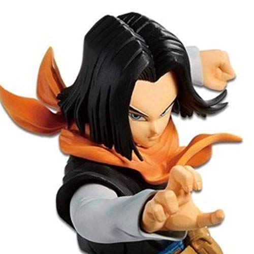 Banpresto Dragon Ball Z: The Android Battle with Dragon Ball Fighterz - Android 17 Statue (20cm) (82732) von BANDAI